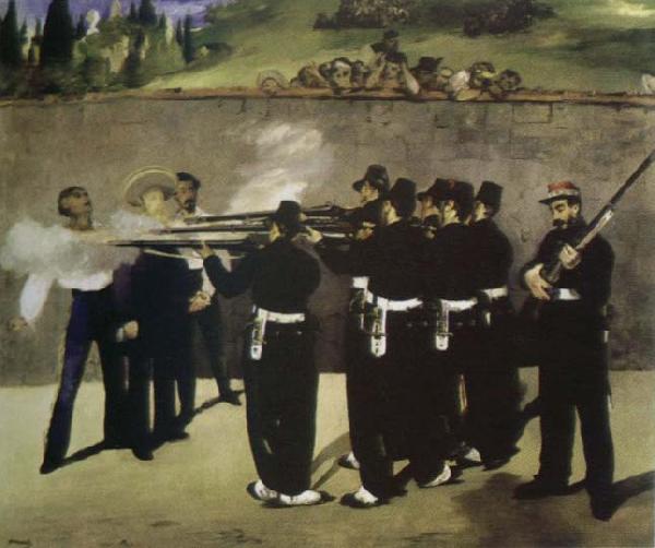 Edouard Manet the execution of maximilian